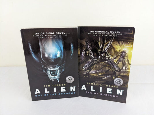 Alien: Out of the shadows & Sea of sorrows by Tim Lebbon & James Moore 2014