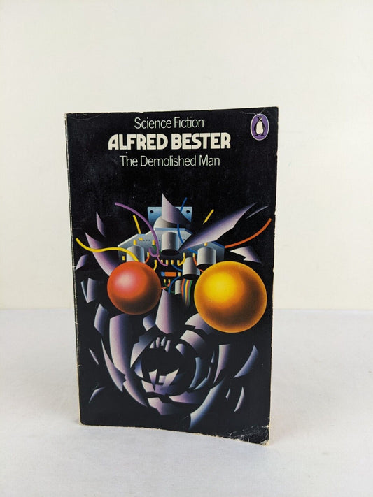 The demolished man by Alfred Bester 1974 David Pelham Penguin Science Fiction