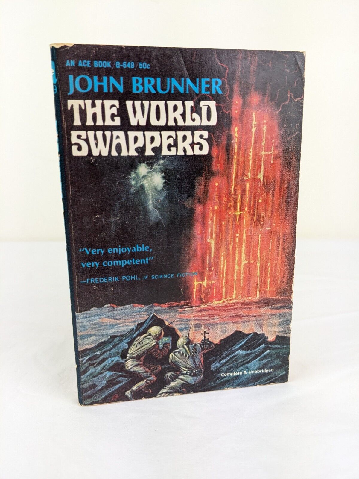 The world swappers by John Brunner 1959 Ace books