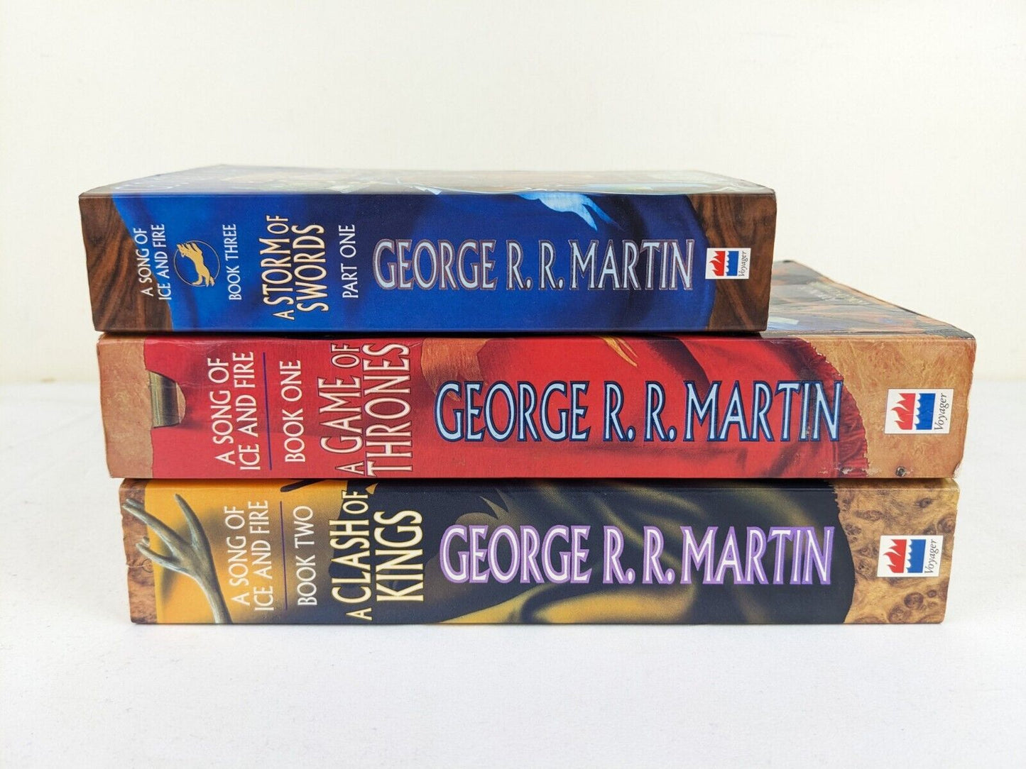 Song of ice and fire x3 George R.R. Smith 1996 Thrones, Kings & Swords