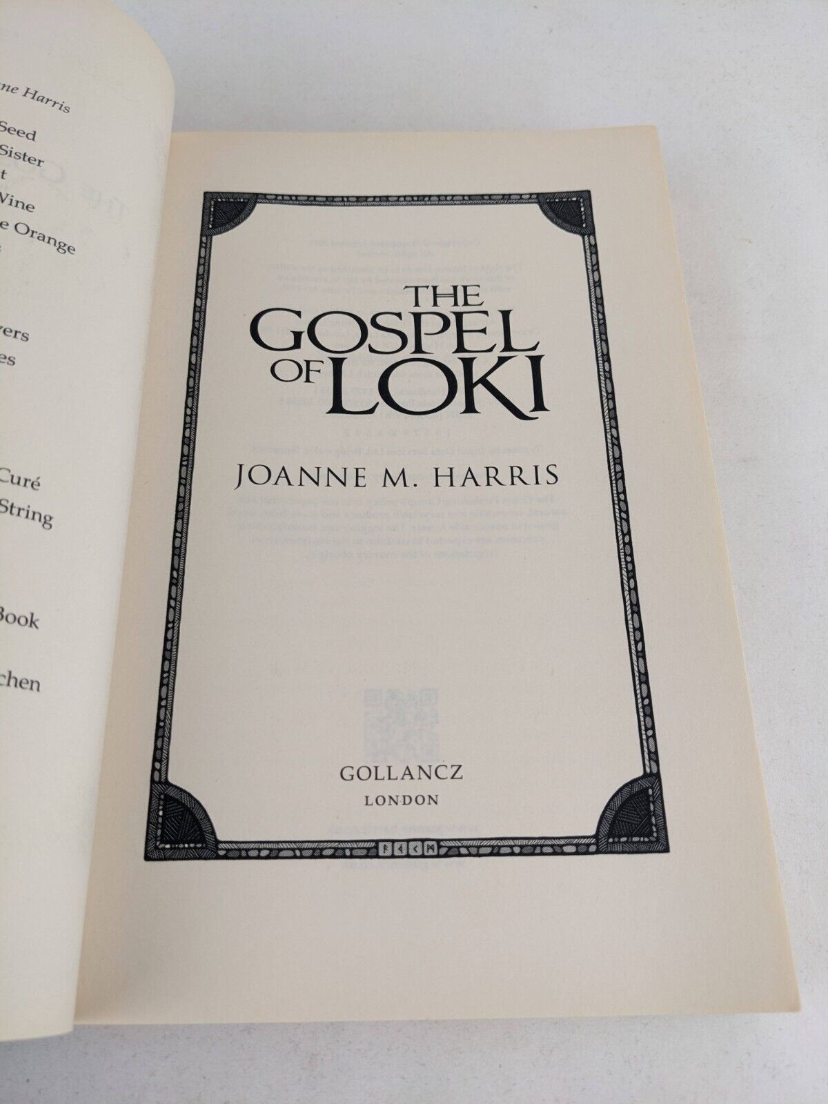 The gospel of Loki by Joanne M. Harris  2014