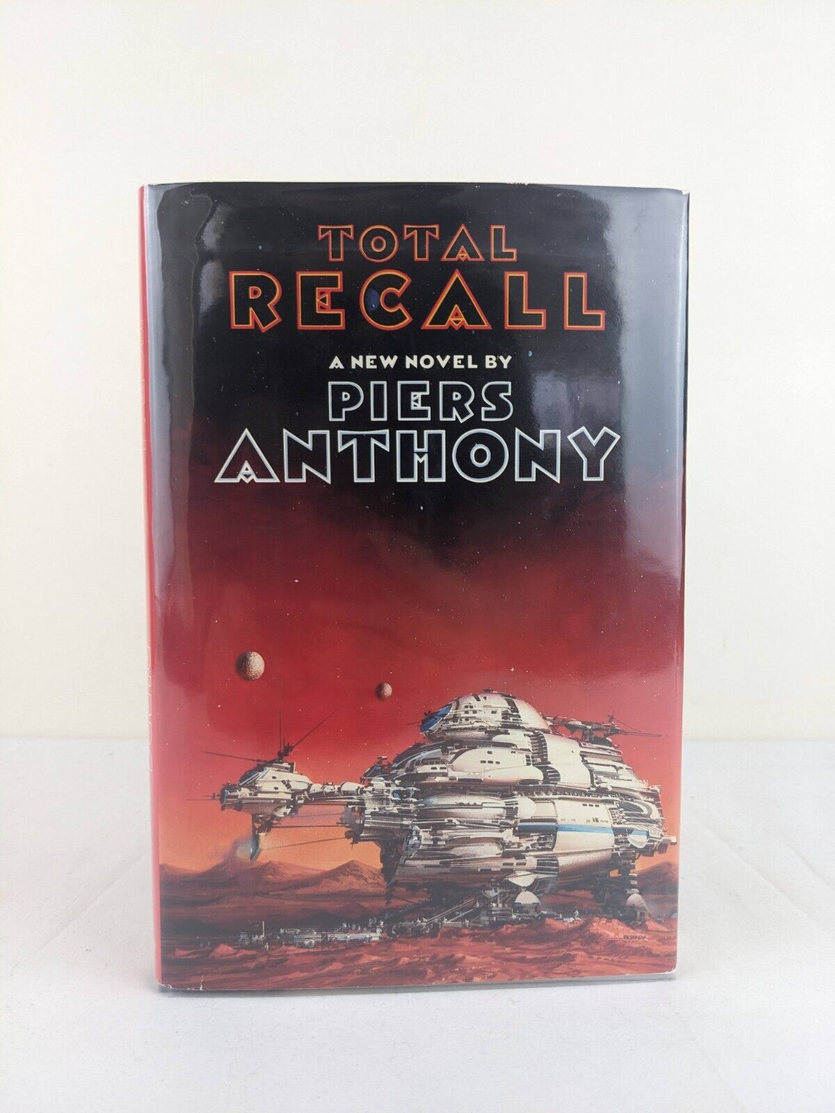 Total Recall by Piers Anthony 1989 Hardcover US First Edition Rare Novelization