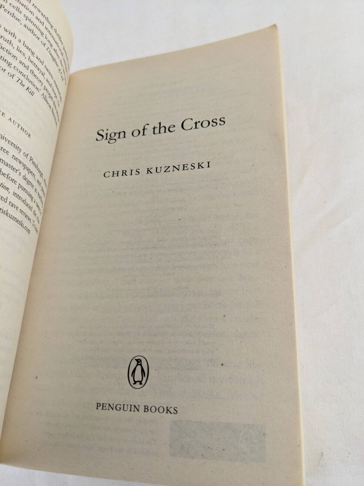 Payne & Jones Series x 3 by Chris Kuzneski 2006 Cross, God & Throne