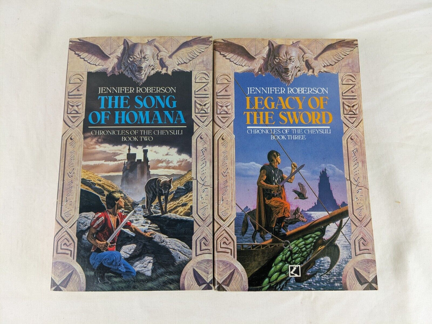 Chronicles of the Cheysuli by Jennifer Roberson - Homana & Sword 1987