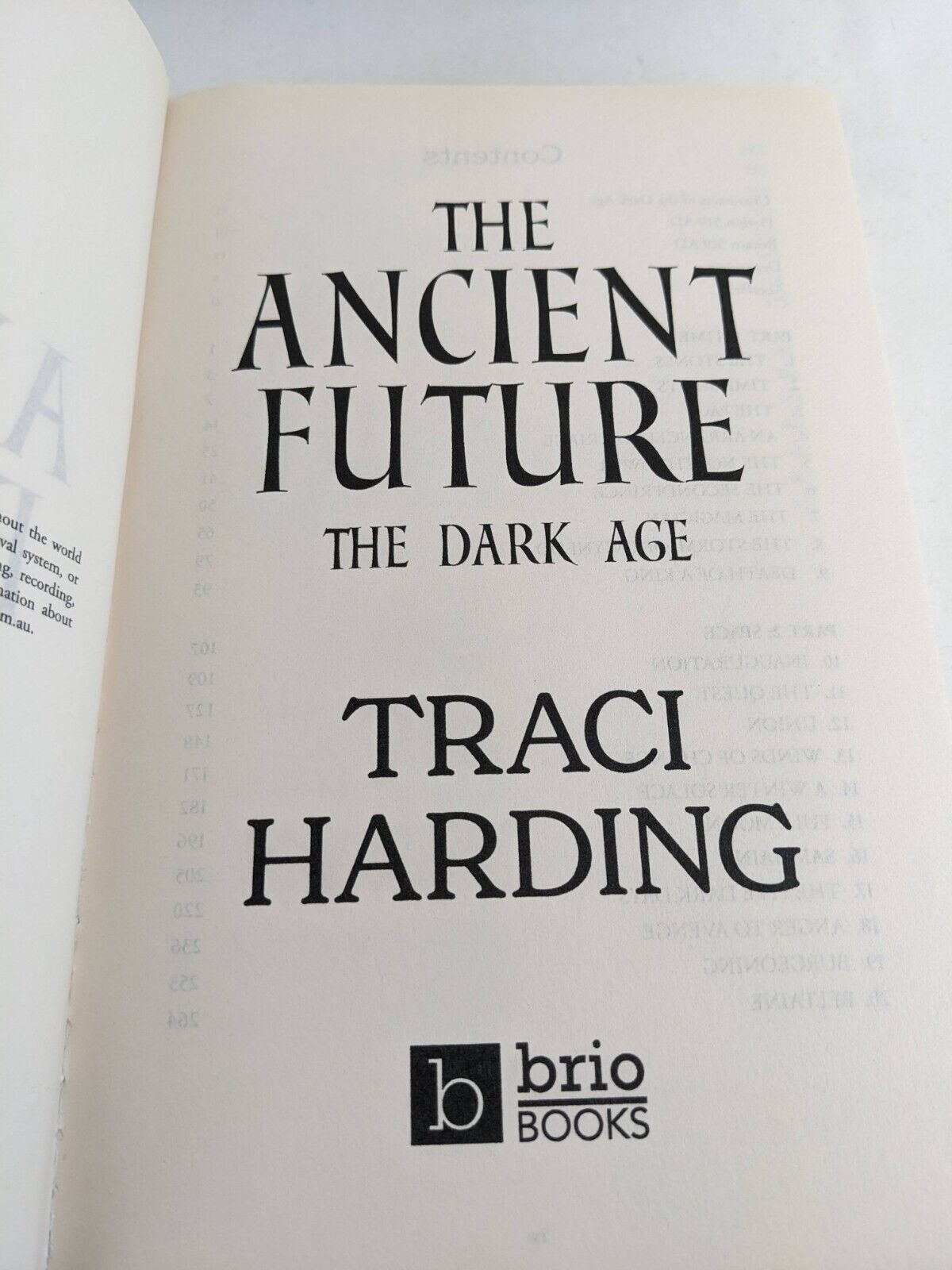 The Ancient Future Series by Traci Harding 2021 25th Anniversary edition