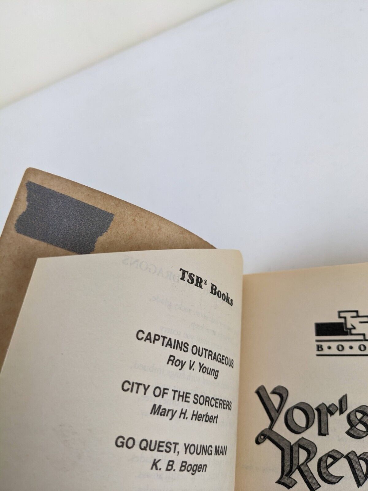 Yor's revenge by Roy V. Young 1995 TSR First Printing Outrageous 2 RARE