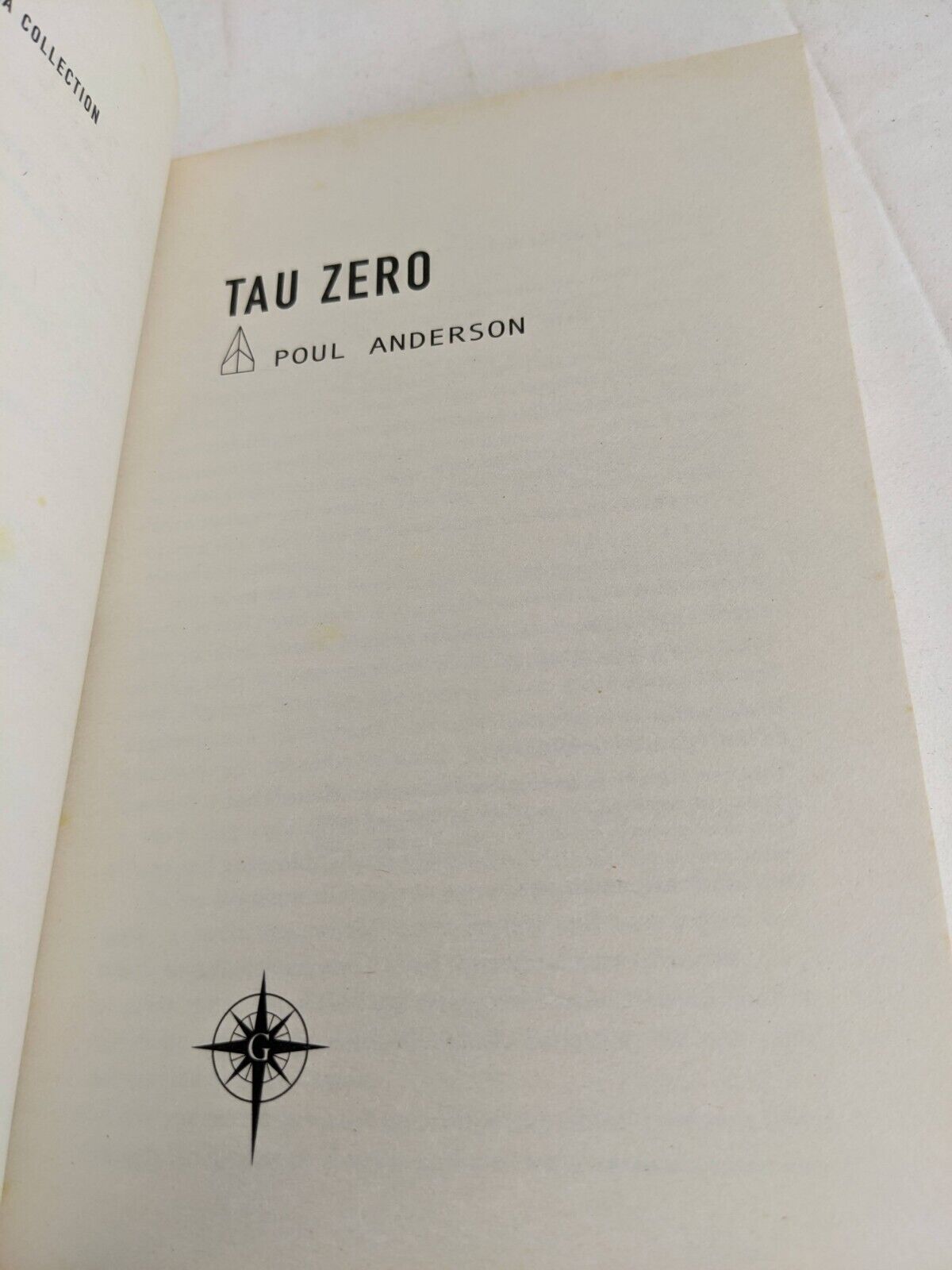 Tau Zero by Poul Anderson 2009