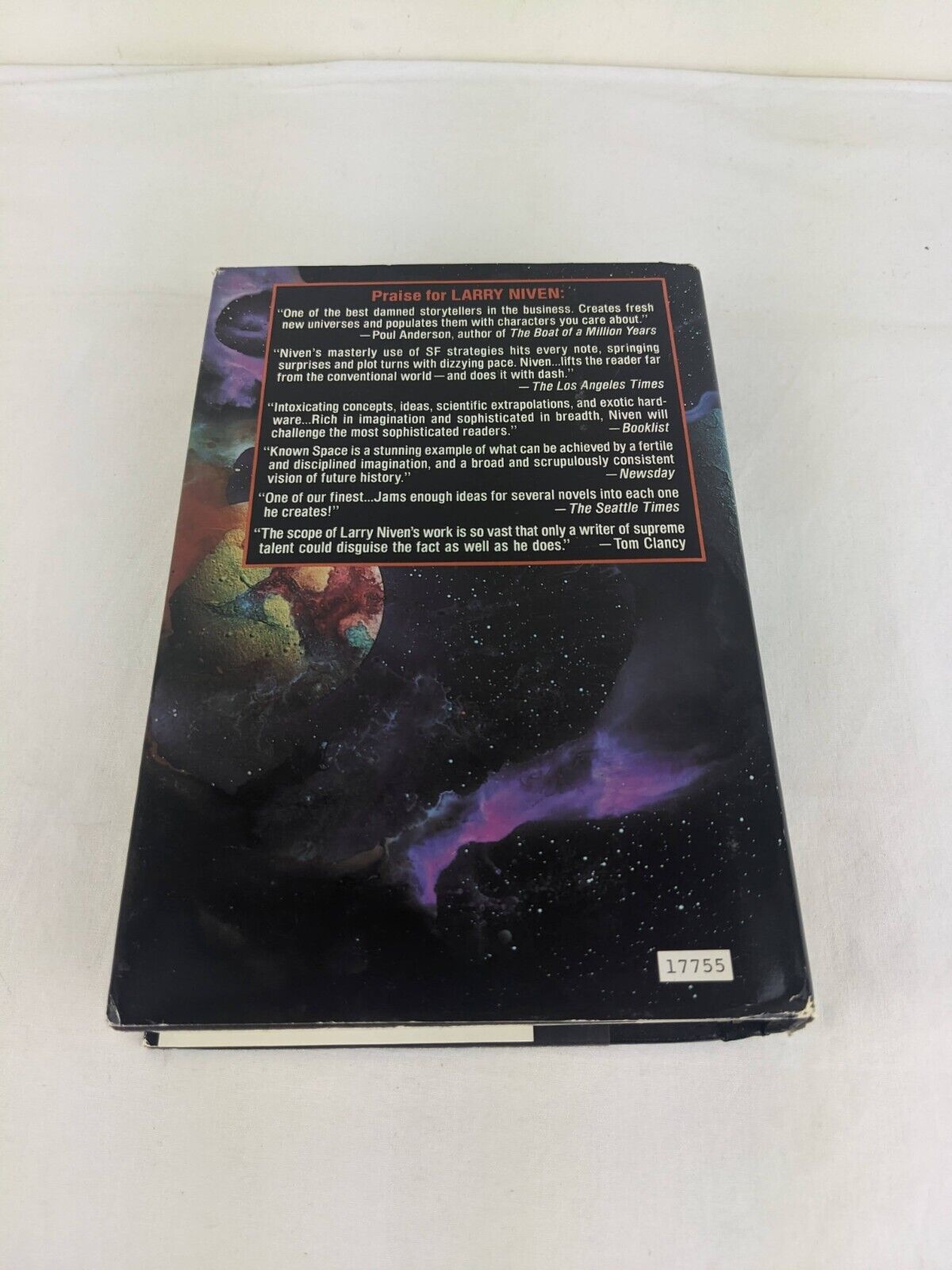 N-Space by Larry Niven 1990 Hardcover Science Fiction Short Stories