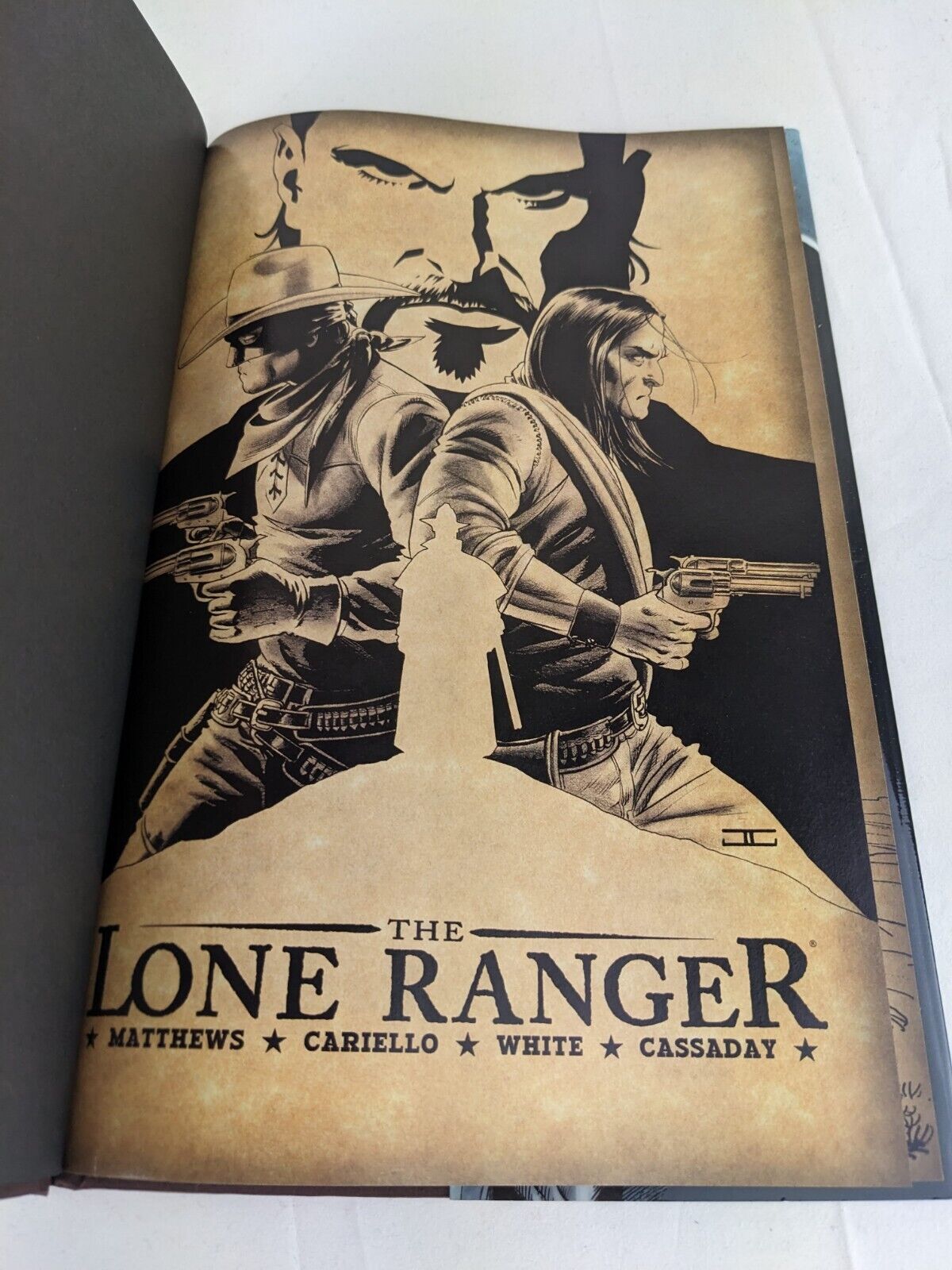 The lone ranger by Matthews, Cariello, White & Cassaday 2007 First Printing HC