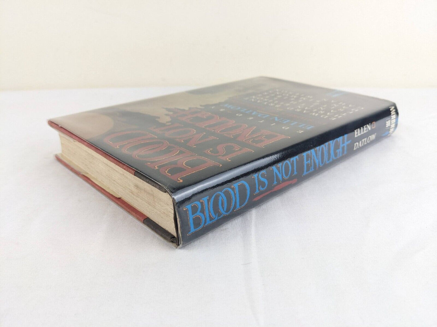 Blood is not enough edited by Ellen Datlow 1989 First Edition Hardcover Horror