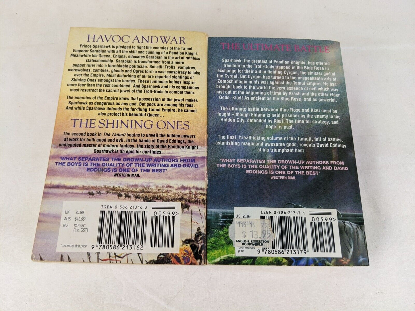 The tamuli by David Eddings 1993 - The shining ones & the hidden city