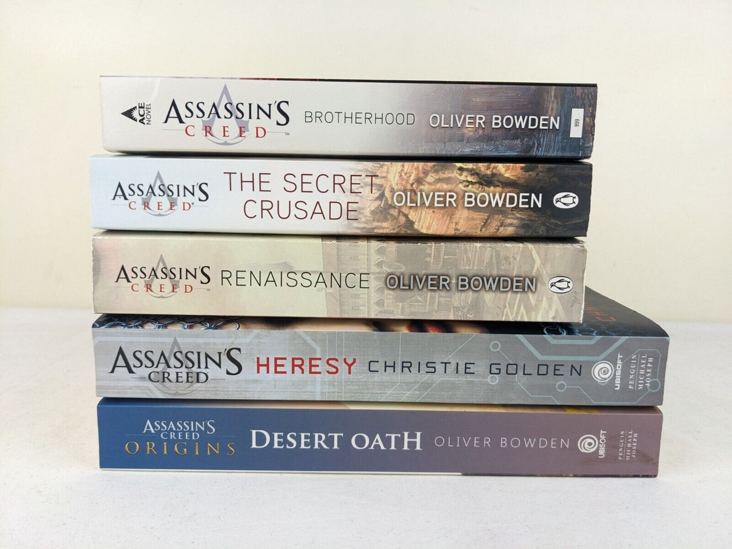 Assassin's Creed x 5 by Oliver Bowden & Christie Golden - Desert Oath, Heresy et