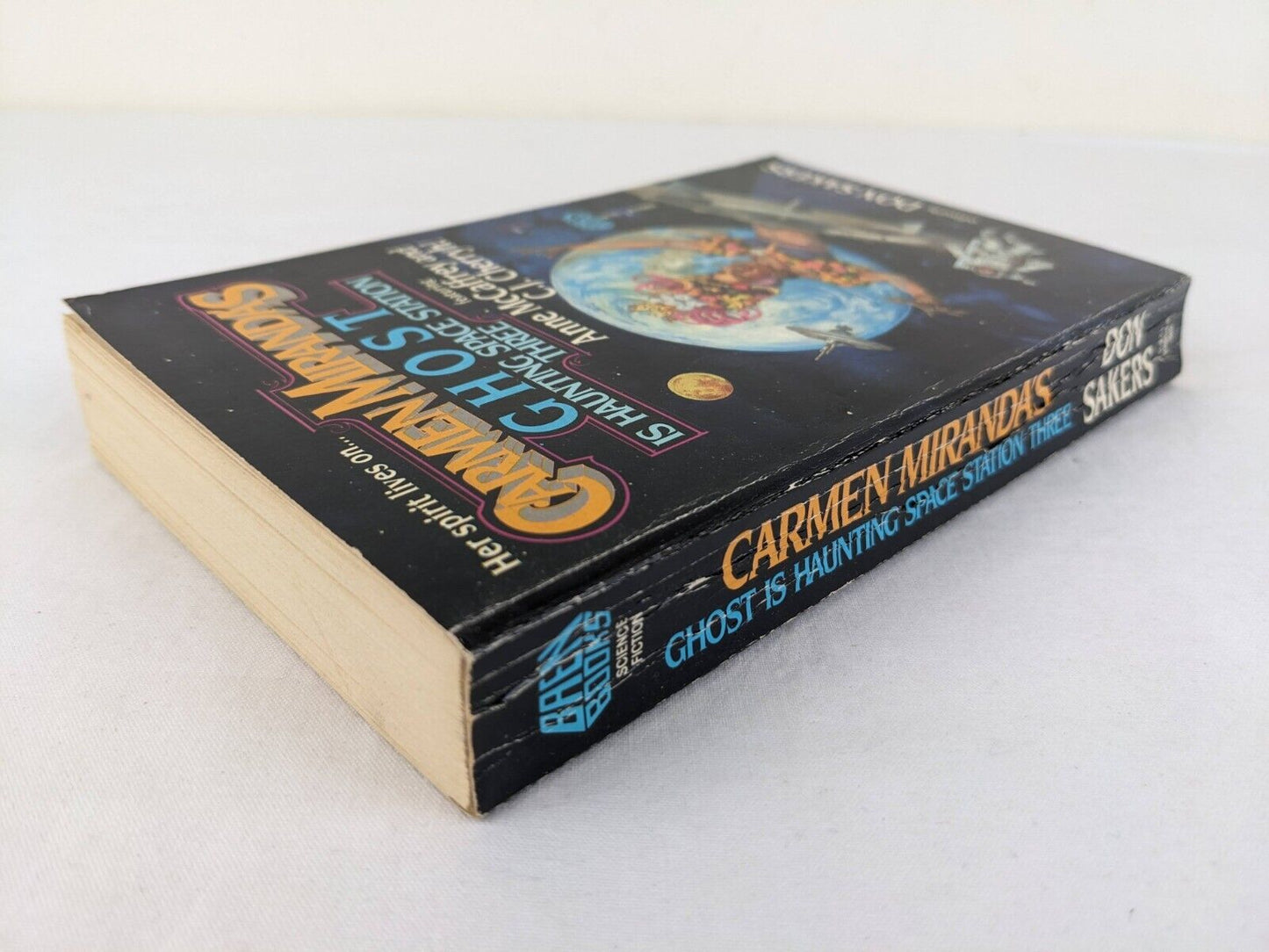 Carmen Miranda's Ghost is haunting space station three 1990 first printing