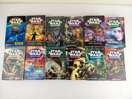 Star Wars: The new Jedi Order x12 2000 - Dark Tide, Balance Point, Conquest, etc