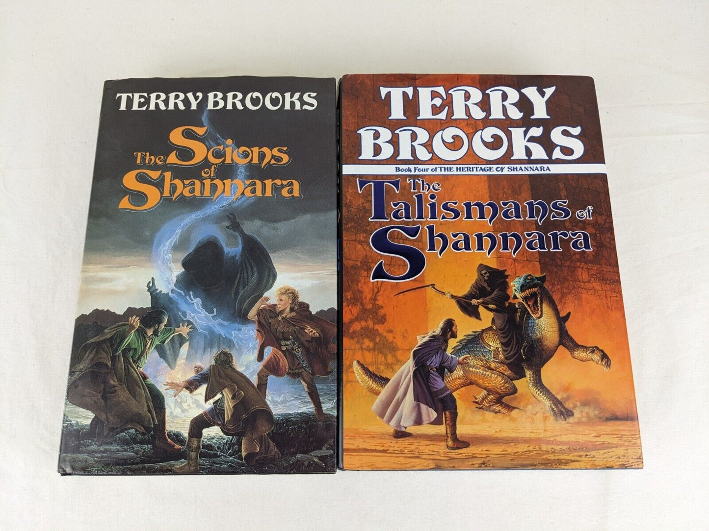 Heritage of Shannara by Terry Brooks hardcover - Scions / Talismans 1990