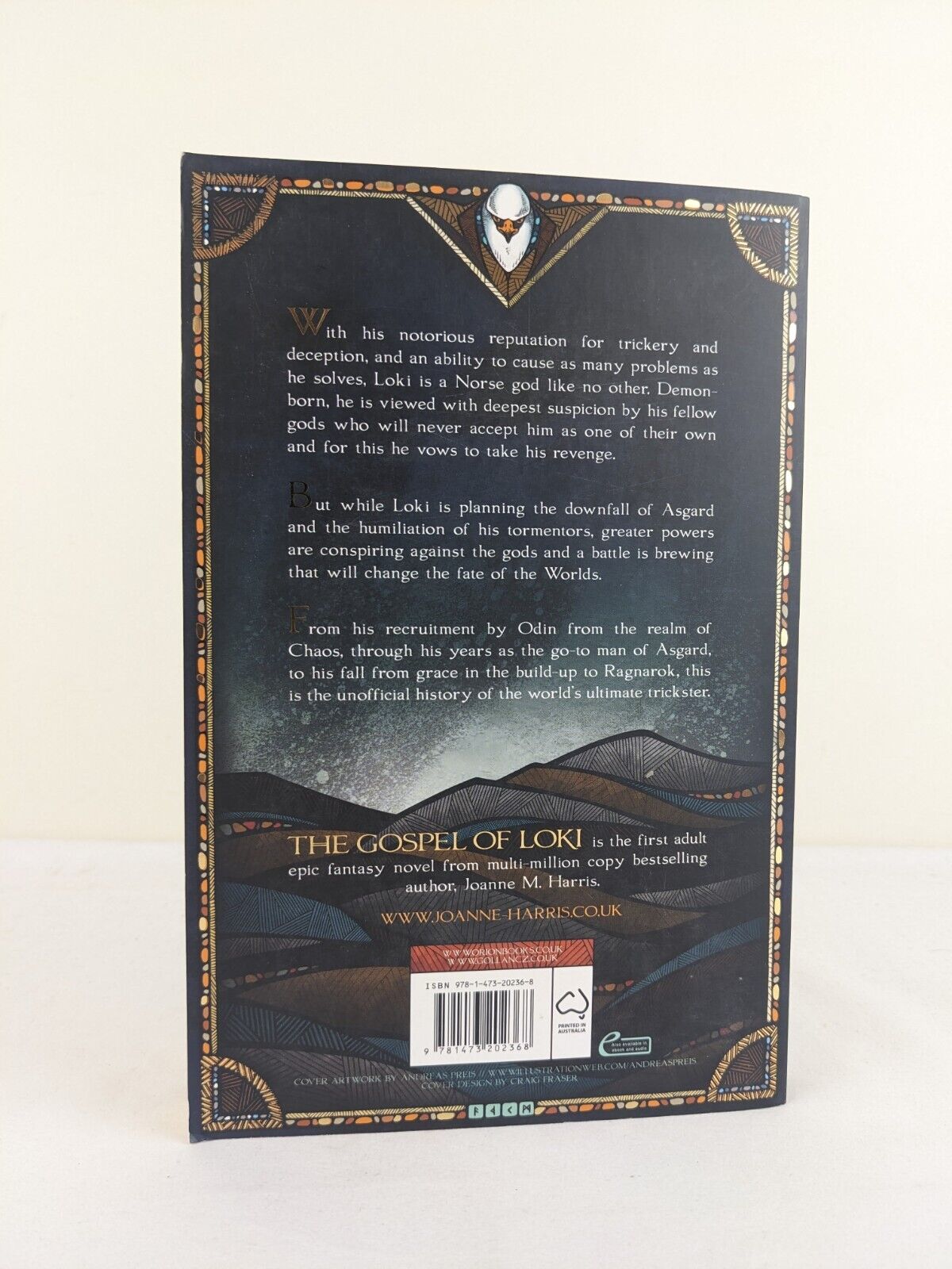 The gospel of Loki by Joanne M. Harris  2014