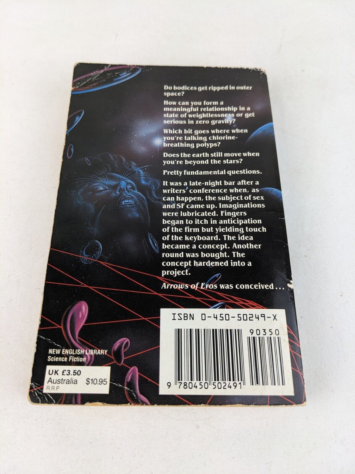 Arrows of Eros by Alex Stewart 1989 Sci-Fi Anthology