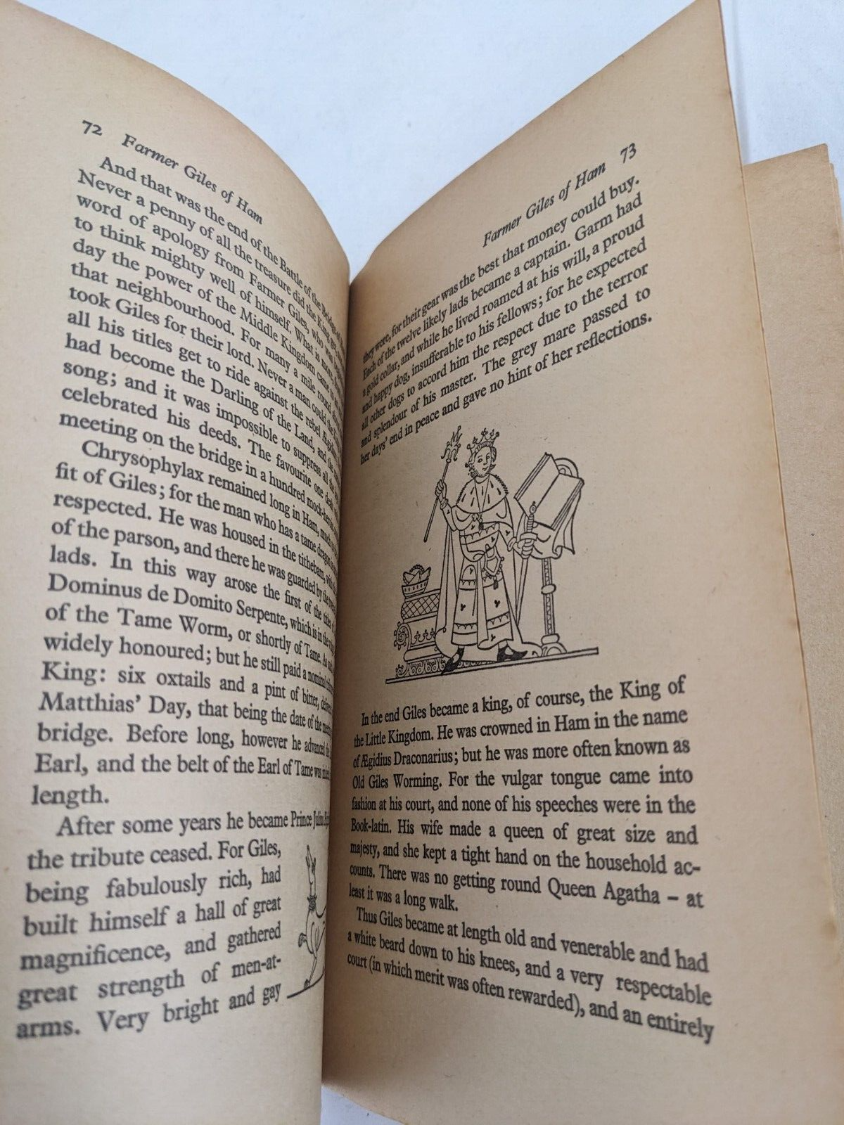 Farmer Giles of Ham / The Adventures of Tom Bombadil by J.R.R. Tolkien 1975