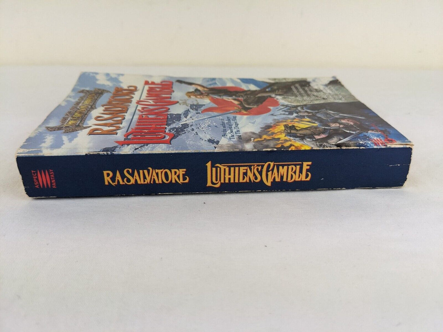 Luthien's gamble by R.A. Salvatore 1996 The crimson shadow
