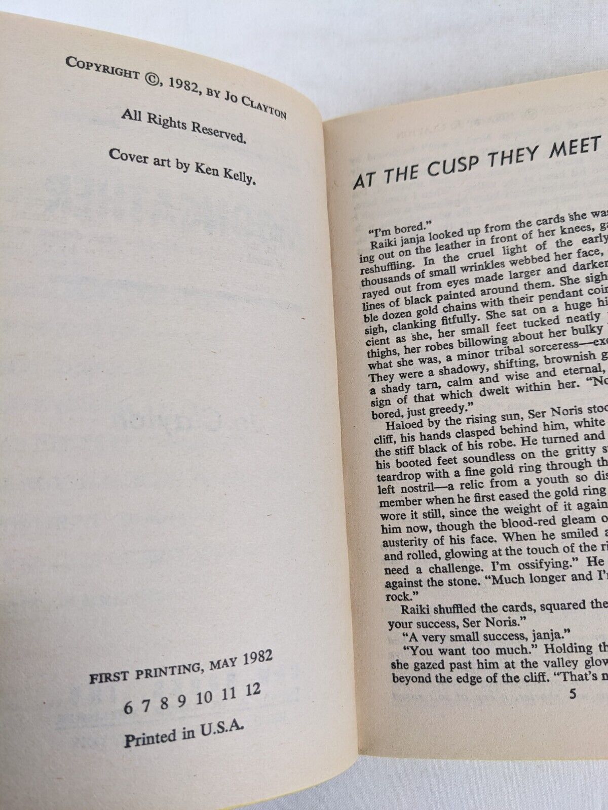 Moongather by Jo Clayton 1982 Duel of Sorcery