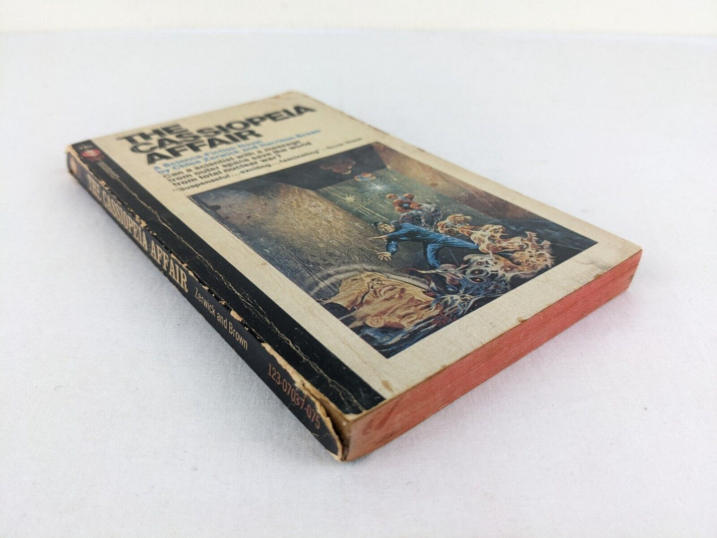 The Cassiopeia affair by Chloe Zerwick & Harrison Brown 1968 Curtis Books