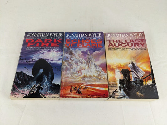 Island & Empire Series by Jonathan Wylie 1993 Fire, flame, augury