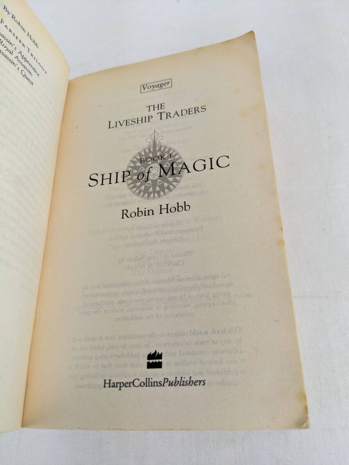 Ship of magic by Robin Hobb 1999 Liveship Traders