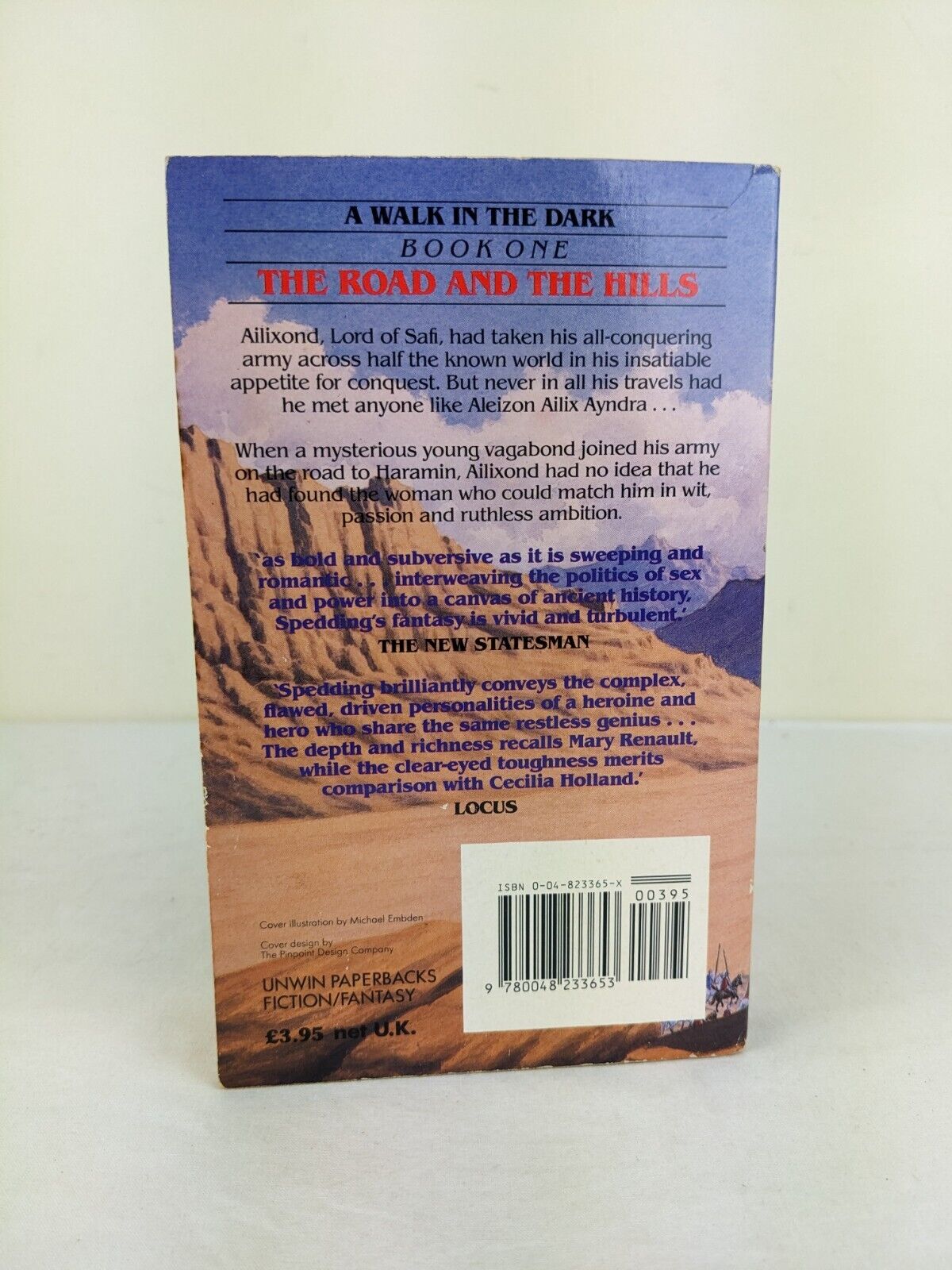 The road and the hills by Alison Spedding 1986 - Walk in the dark