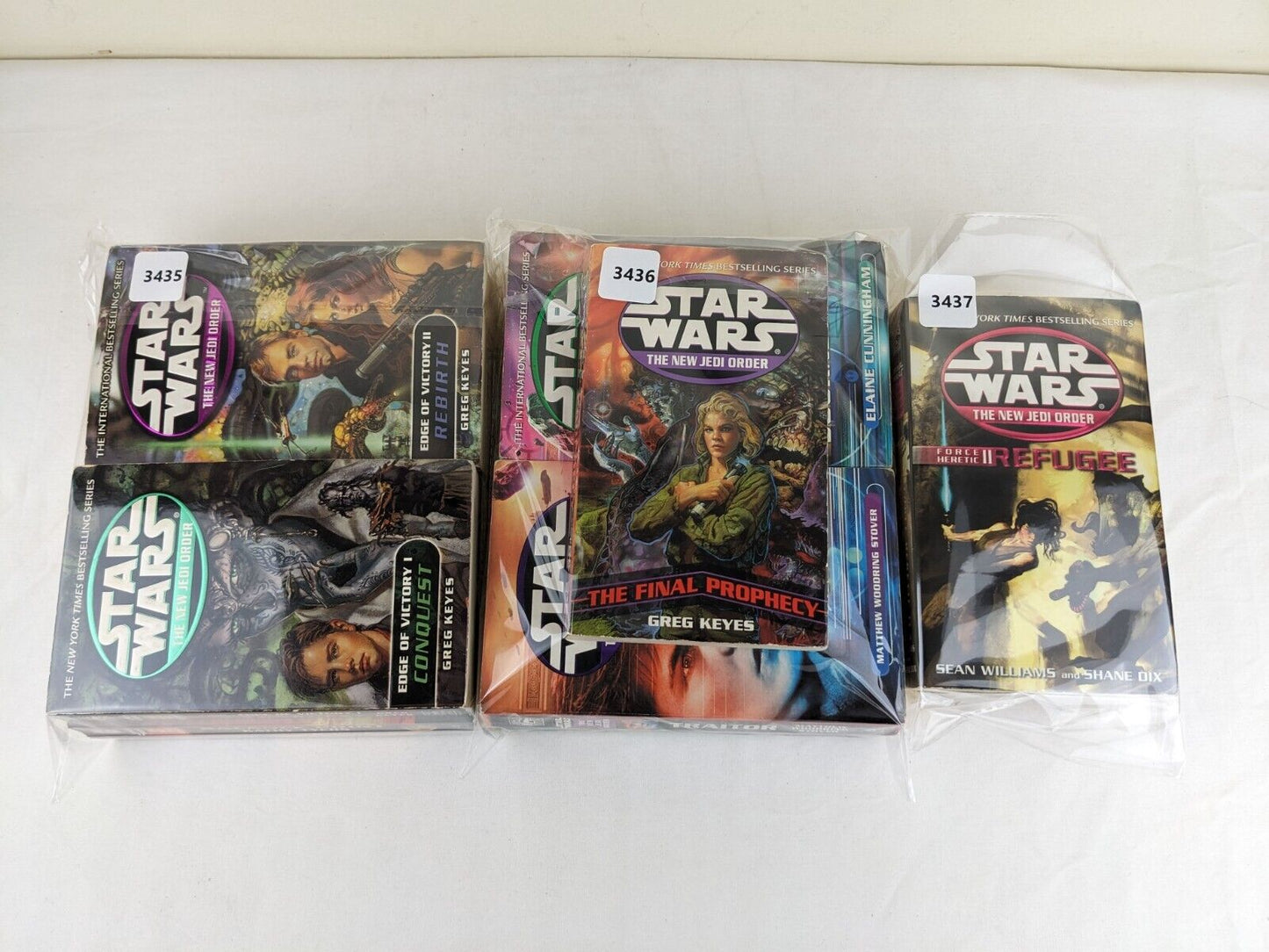 Star Wars: The new Jedi Order x12 2000 - Dark Tide, Balance Point, Conquest, etc