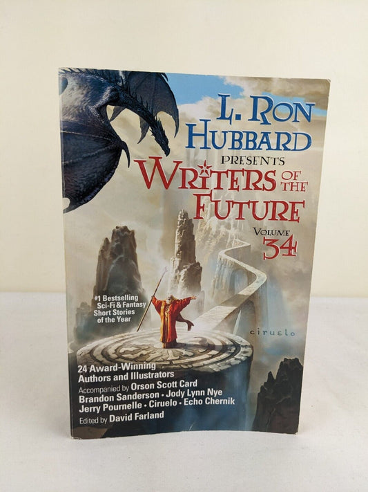 L. Ron Hubbard Presents Writers of the Future 34 edited by David Farland 2018