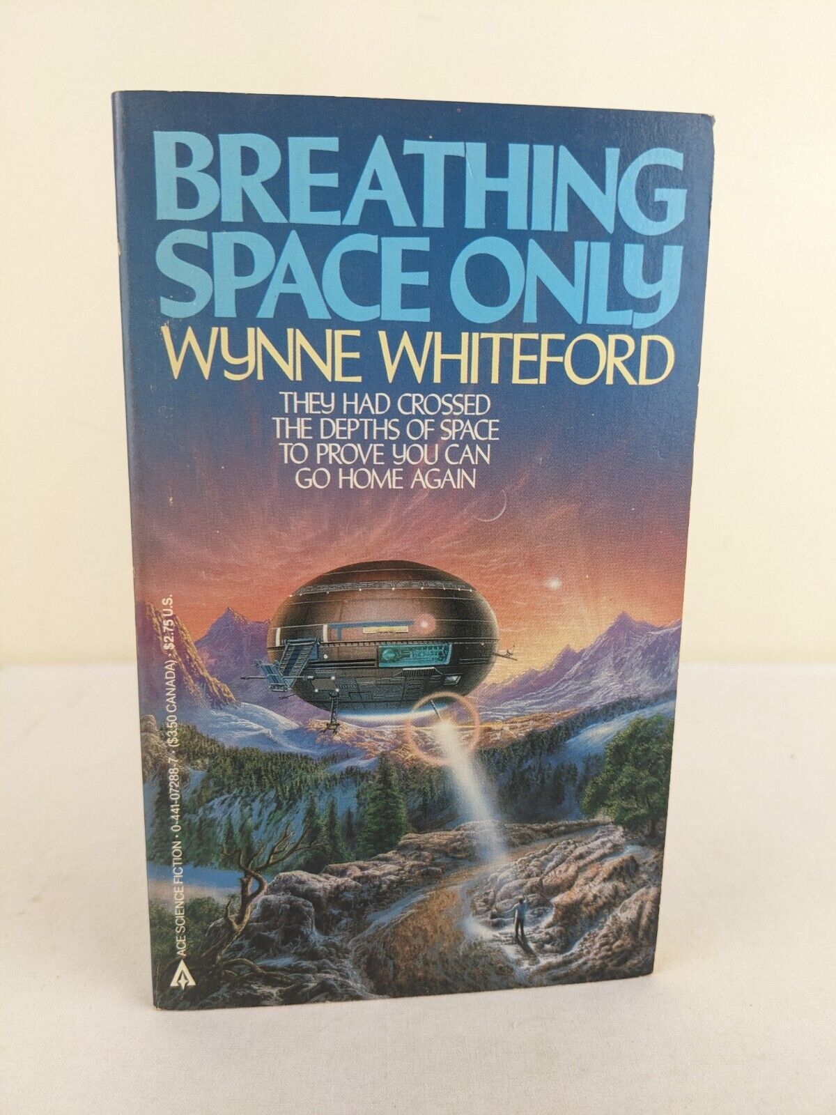 Breathing space only by Wynne Whiteford 1986 Signed by Author