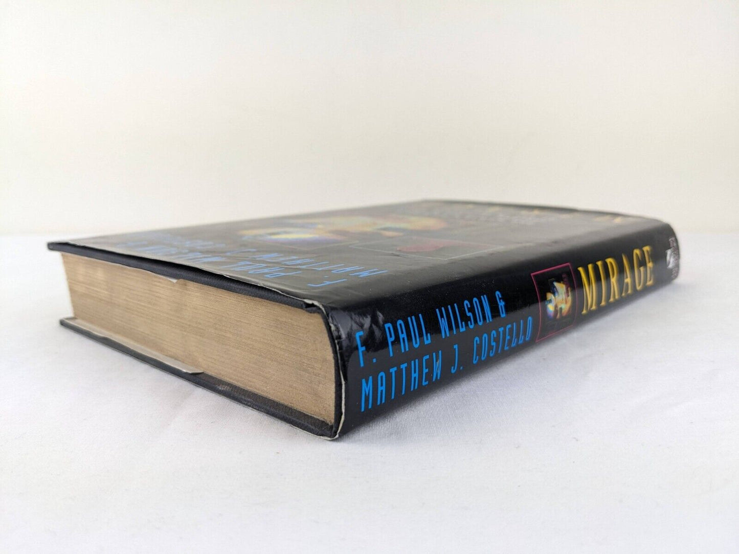 Mirage by F. Paul Wilson & Matthew J. Costello 1996 Hardcover Sci-fi Thriller