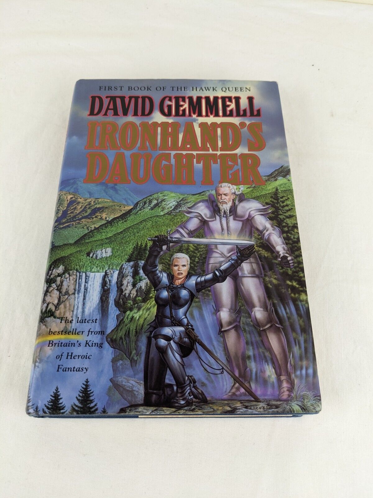 Ironhand's daughter by David Gemmell 1995 Hardcover UK First Edition Hawk Queen