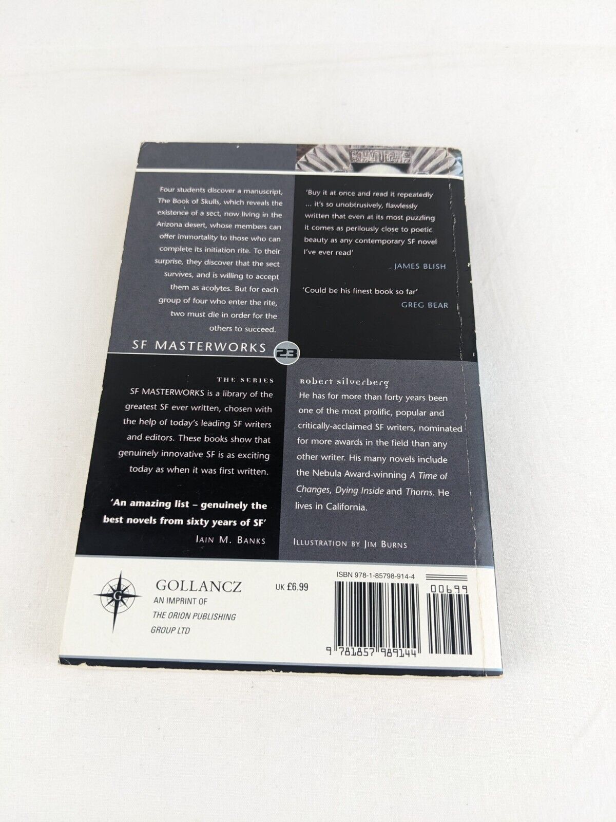 The book of skulls by Robert Silverberg 2004 SF Masterworks