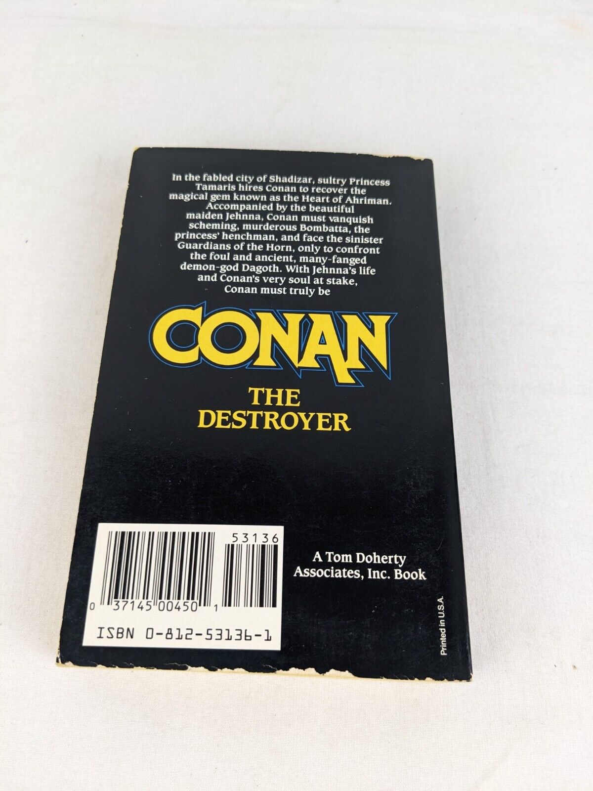 Conan: The destroyer by Robert Jordan 1984