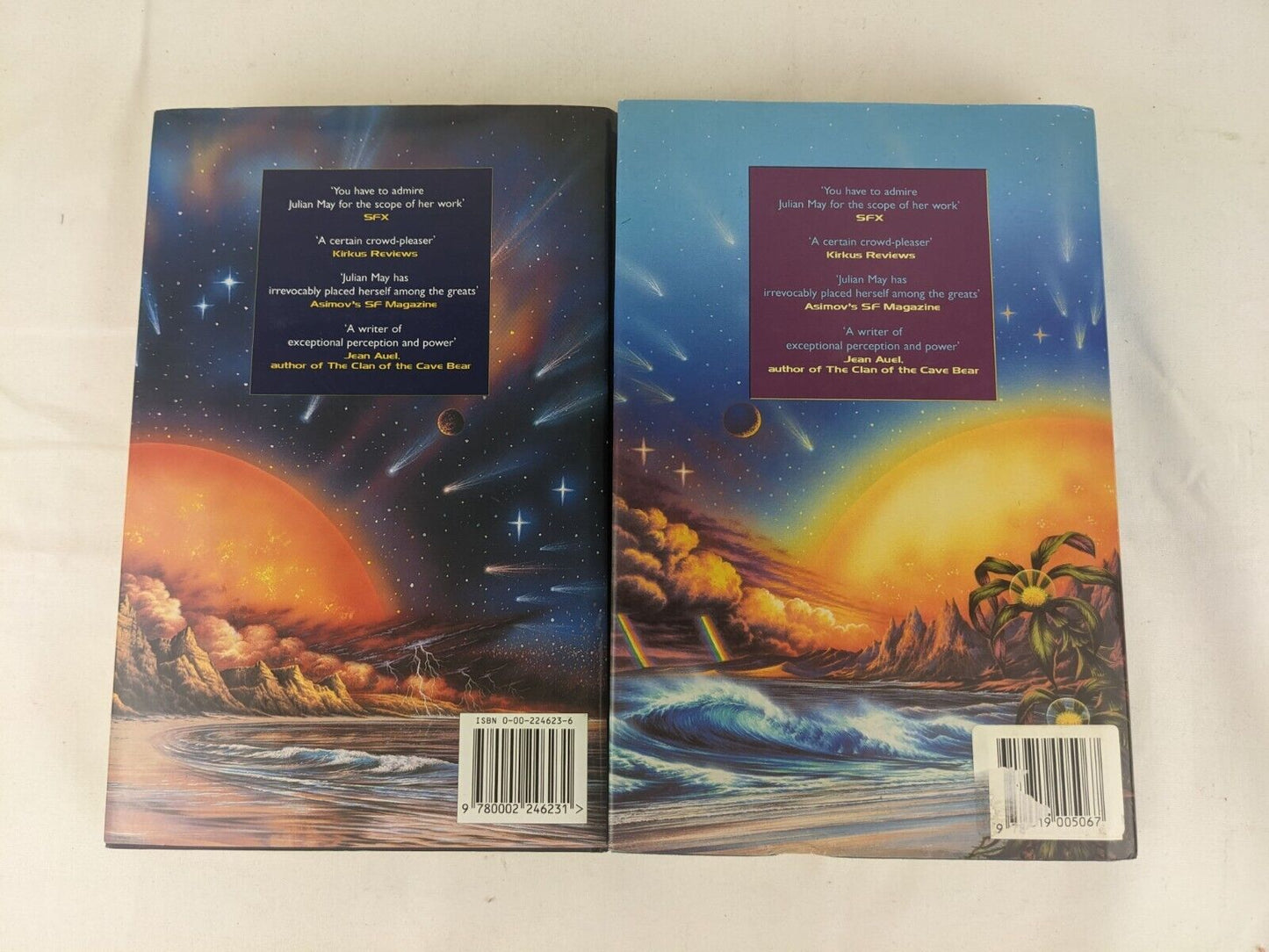 The rampart worlds:- Perseus Spur & Orion Arm by Julian May Hardcover 1998
