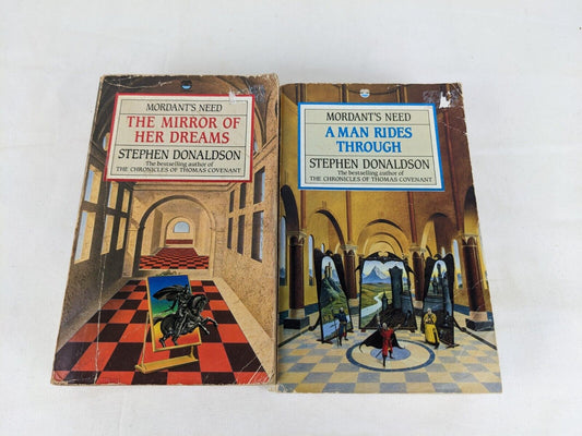 Mordant's Need Books 1 & 2 by Stephen Donaldson 1987 Her Dreams / Rides through