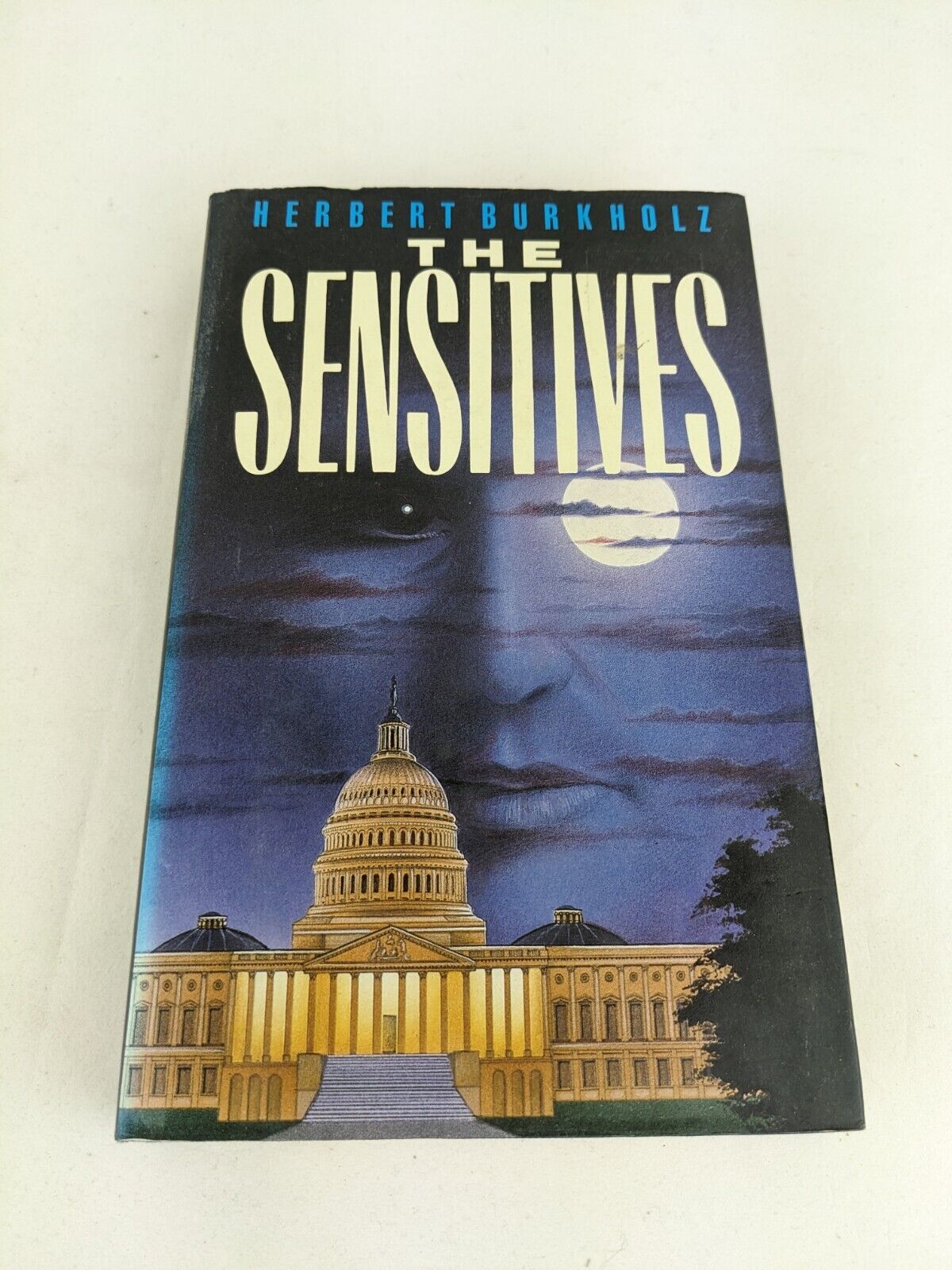 The sensitives by Herbert Burkholz 1988 Hardcover Science Fiction