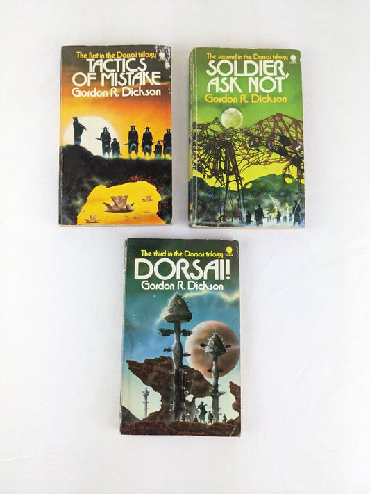 Dorsai Trilogy by Gordon R. Dickson 1975 Tactics of Mistake, Ask Not, Dorsai