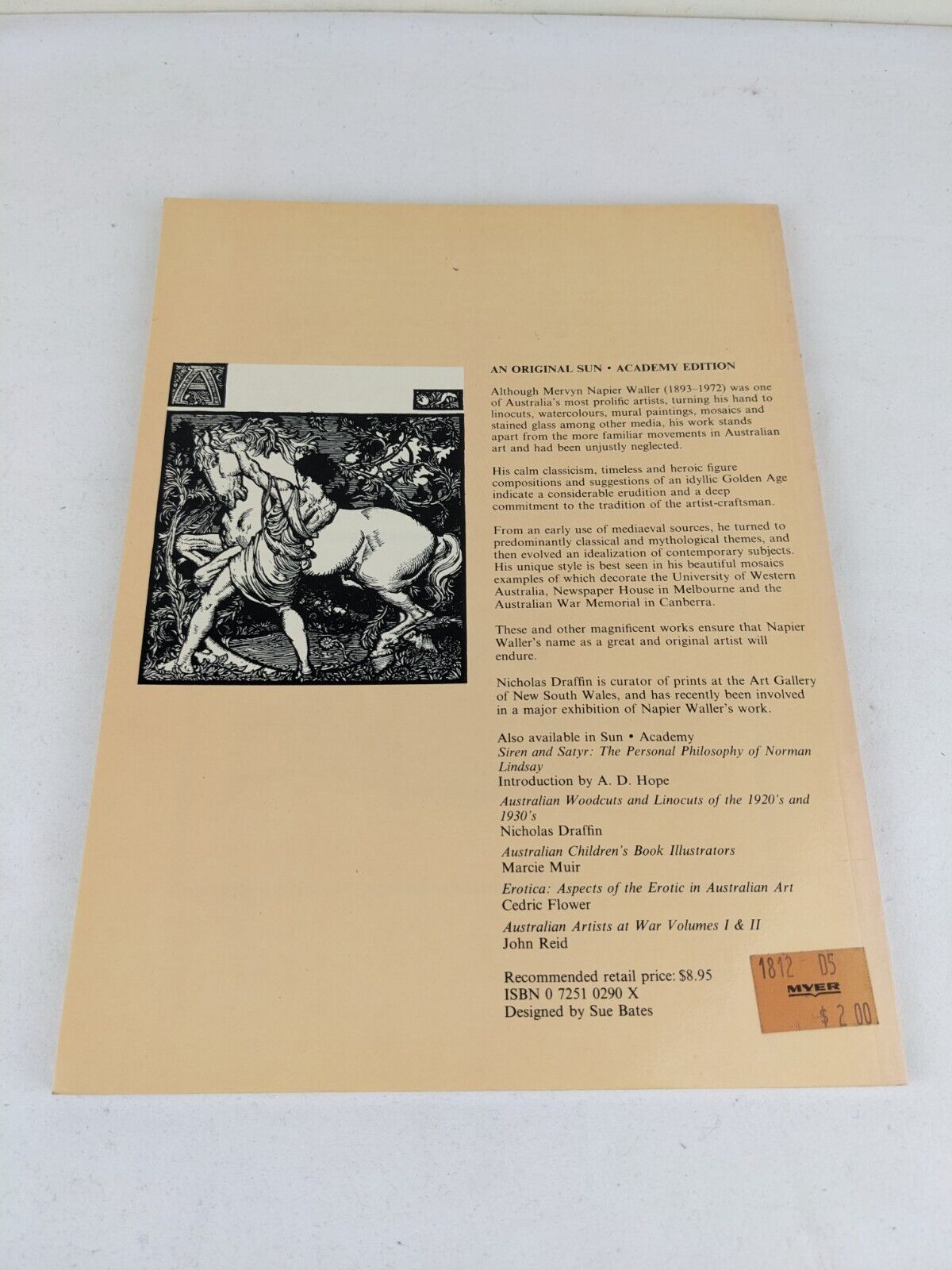 The art of M. Napier Waller by Nicholas Draffin 1978