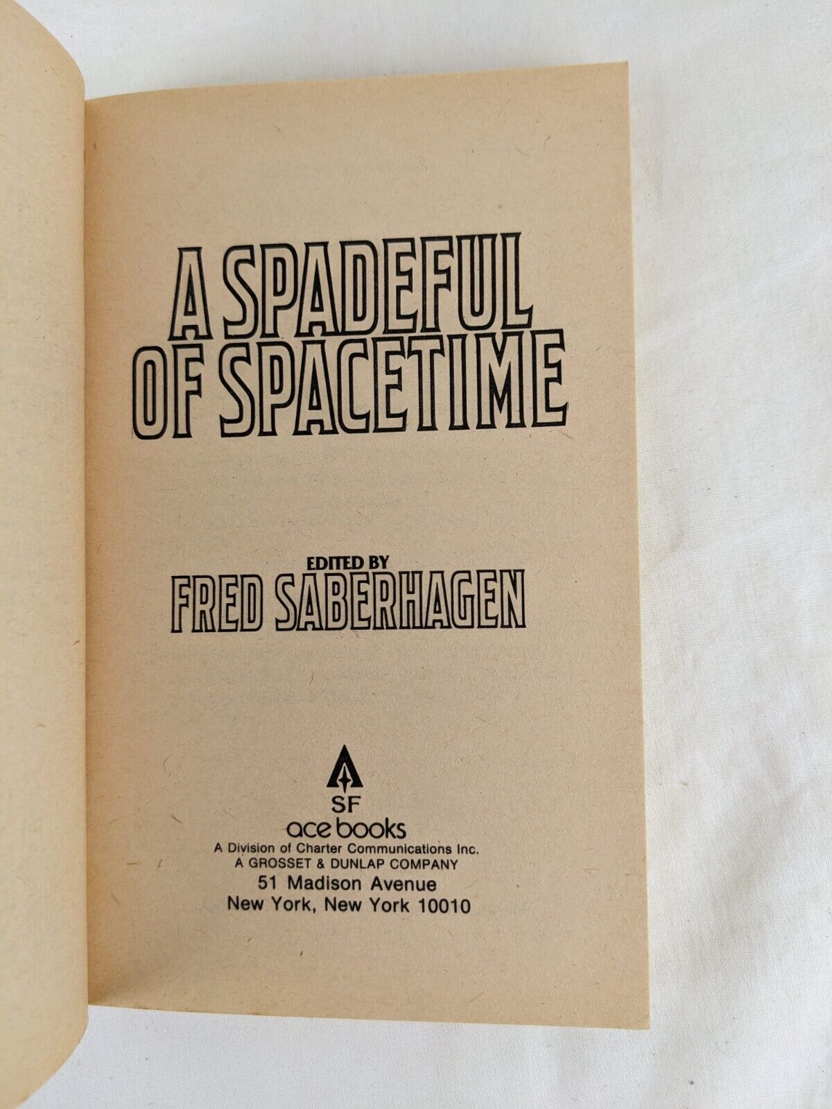 Fred Saberhagen x3 - Azlaroc, Mask of the sun & Spadeful of Spacetime 1978