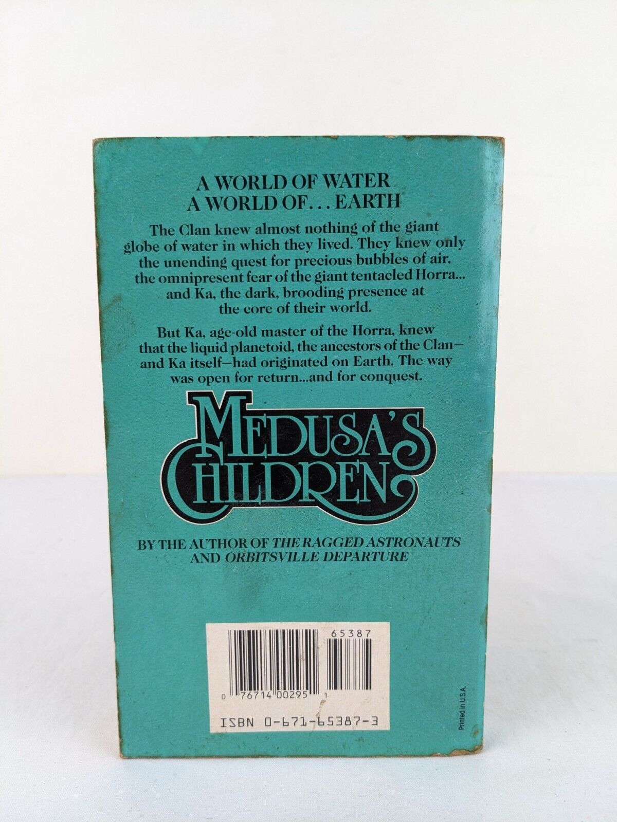 Medusa's children by Bob Shaw 1988 First Baen Printing