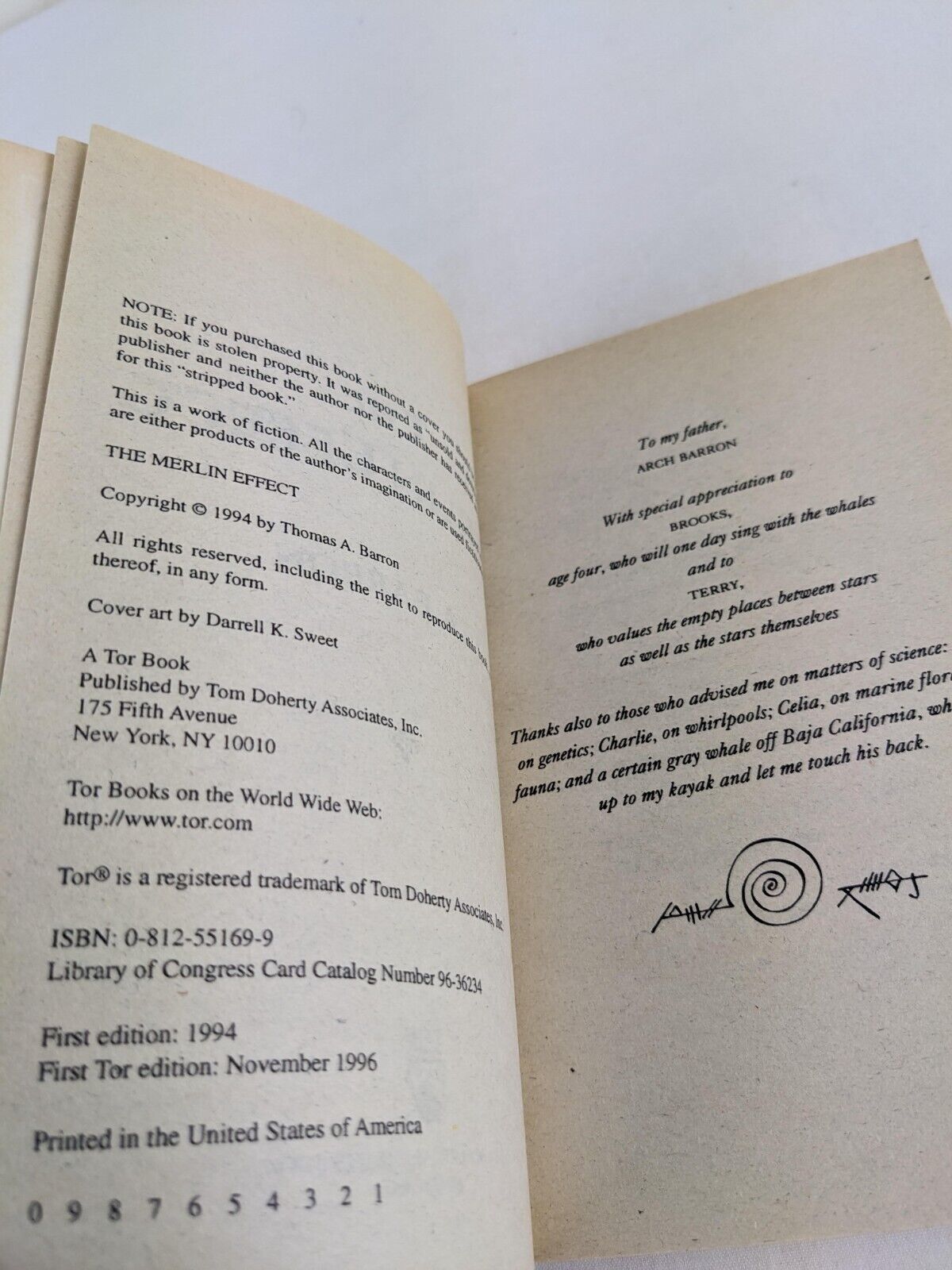 The Merlin effect by T.A. Barron 1996 - Adventures of Kate