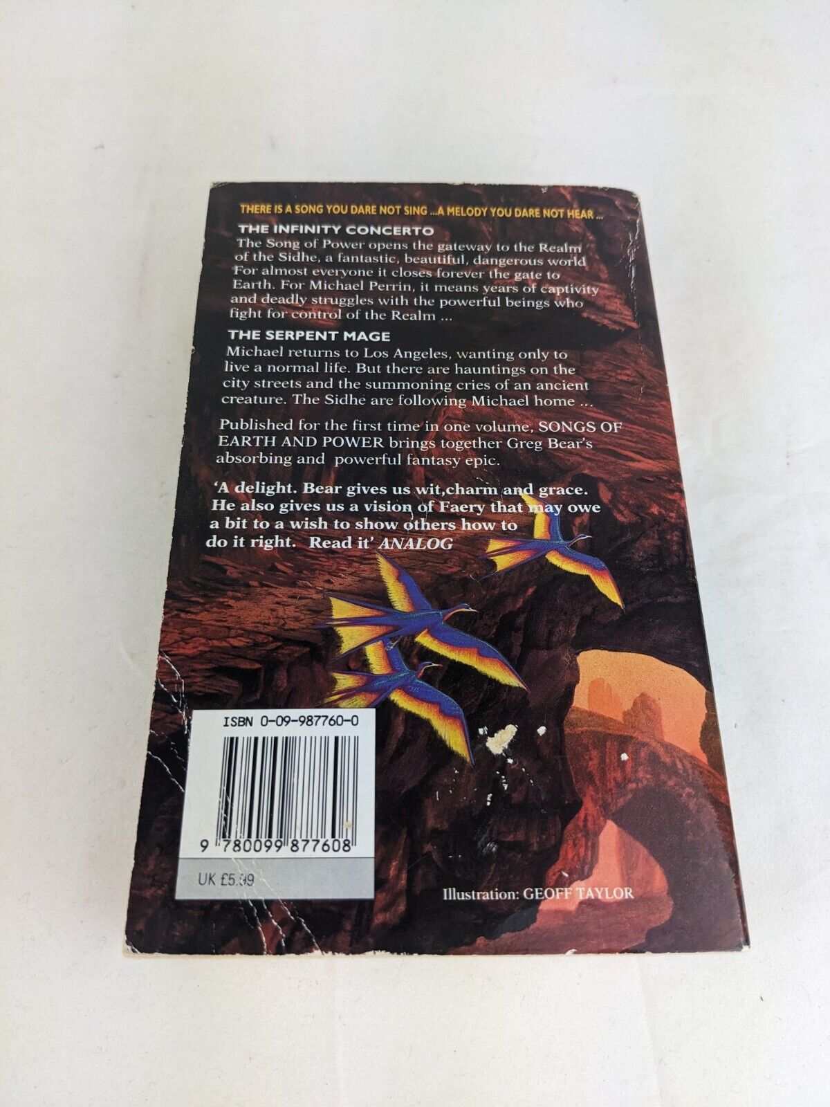 Songs of Earth and power by Greg Bear 1993
