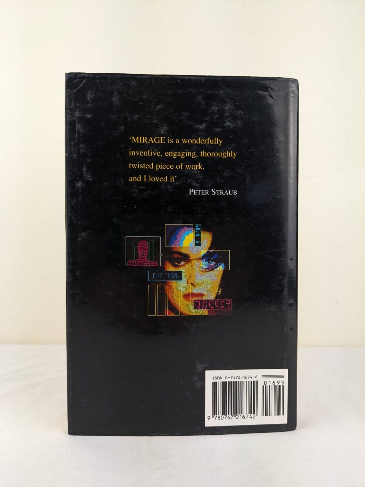 Mirage by F. Paul Wilson & Matthew J. Costello 1996 Hardcover Sci-fi Thriller