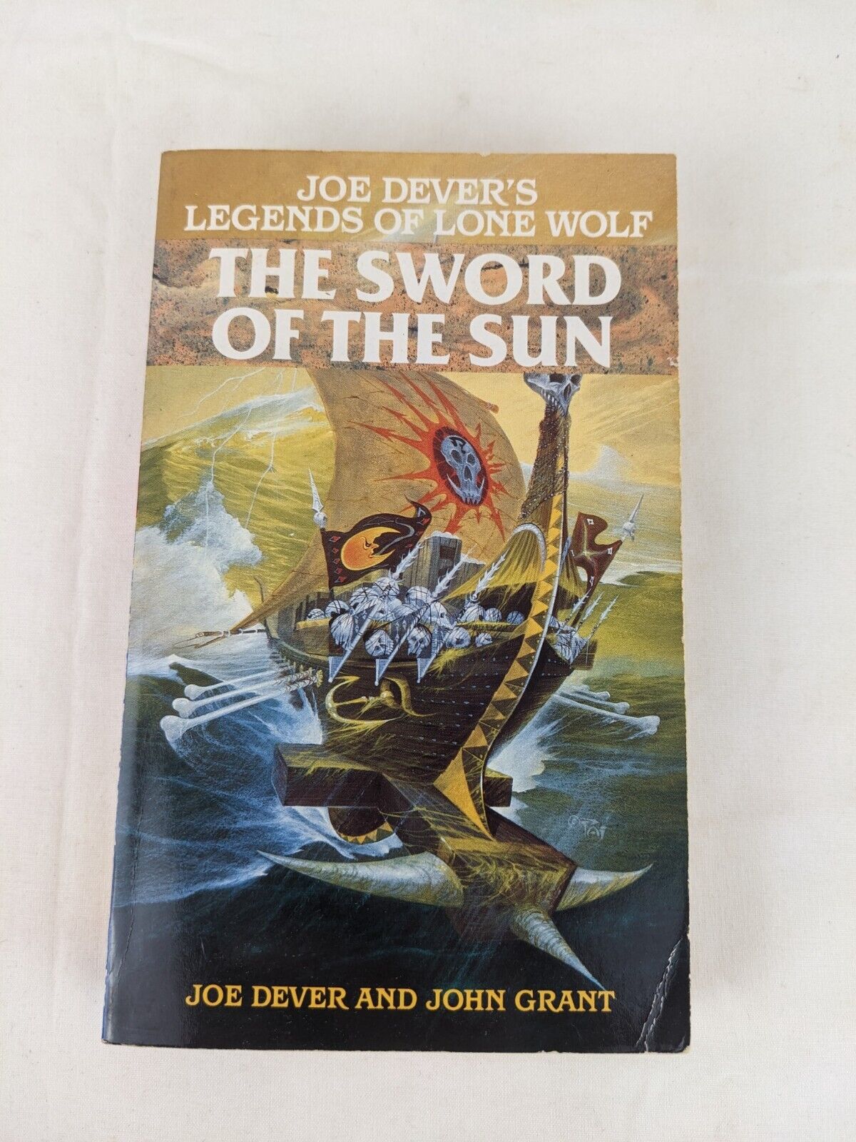 Legends of lone wolf: the sword of the sun by Joe Dever 1991