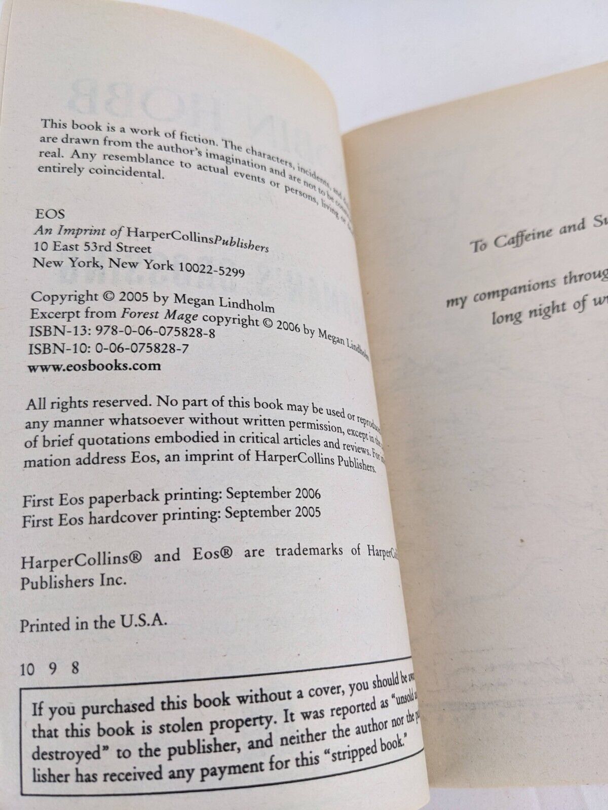 Soldier son trilogy by Robin Hobb 2006 Shaman's crossing Mage & Renegade's Magic