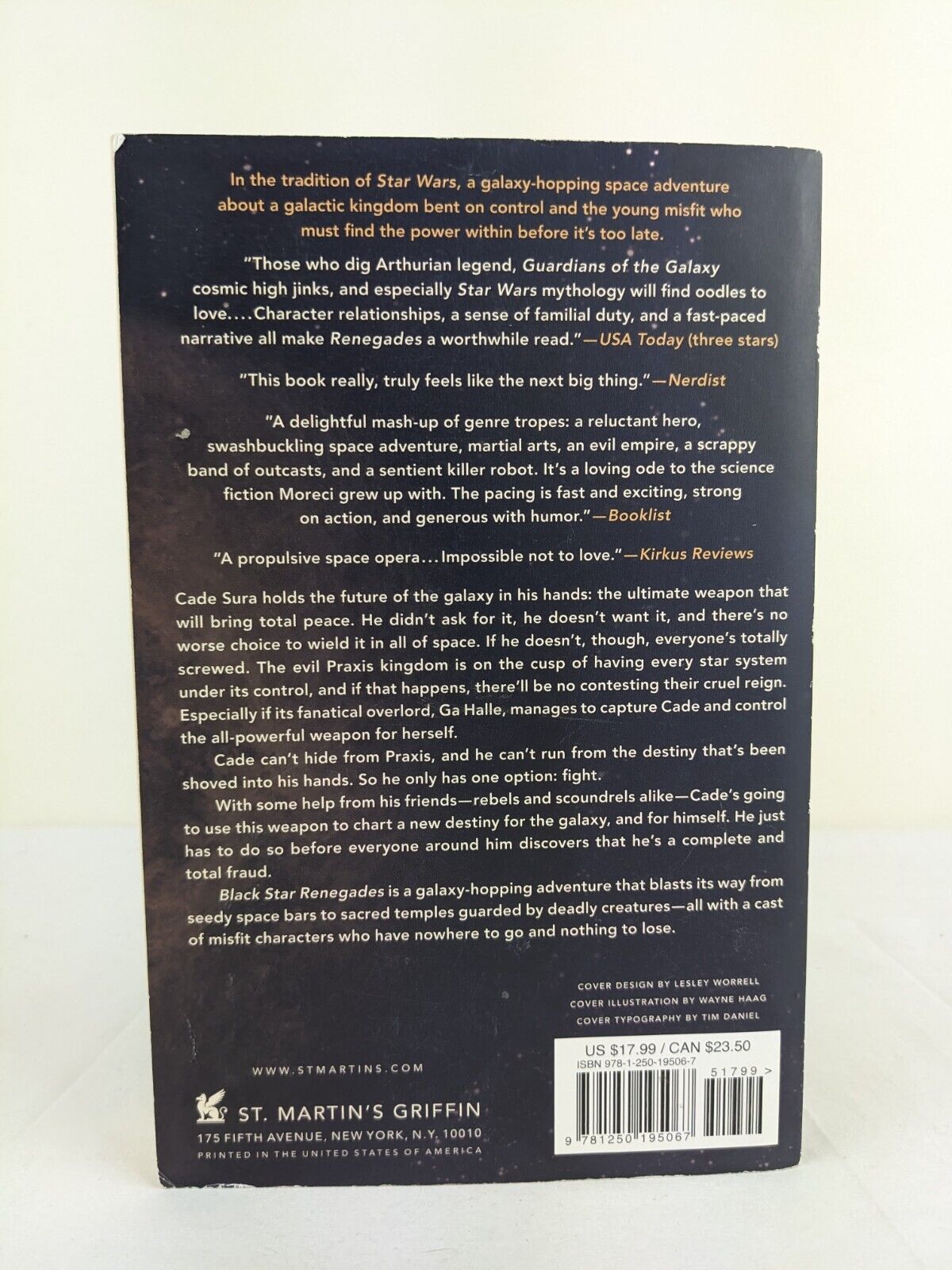 Black star renegades by Michael Moreci 2019