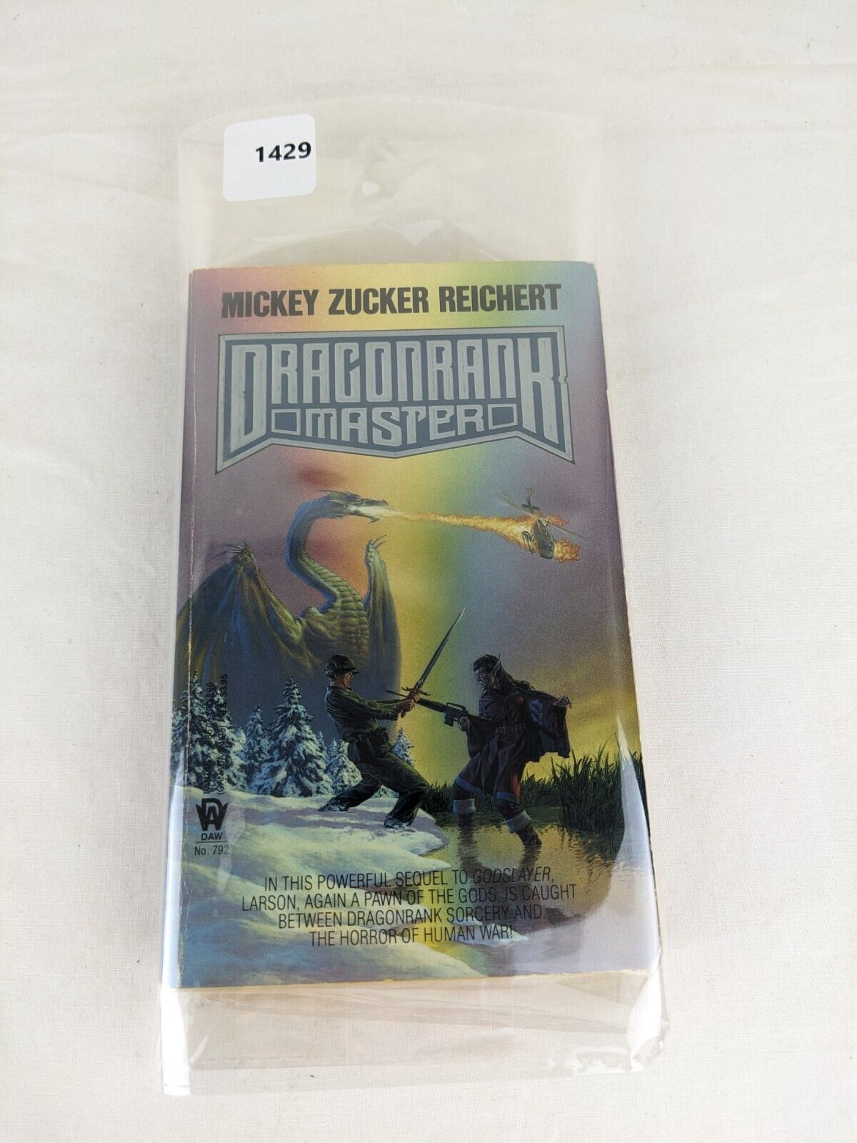 Dragonrank master by Mickey Zucker Reichert 1989 Bifrost Guardians