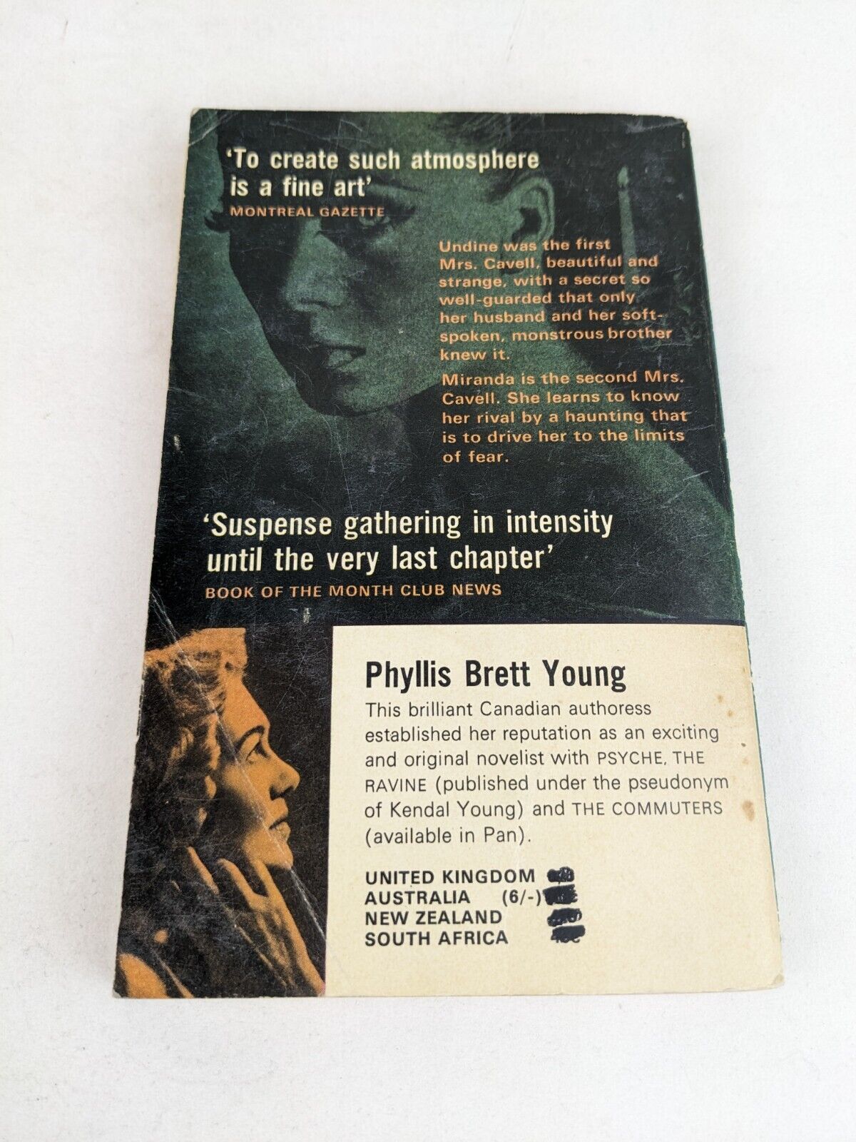 Undine by Phyllis Brett Young 1965 Vintage Pan Books